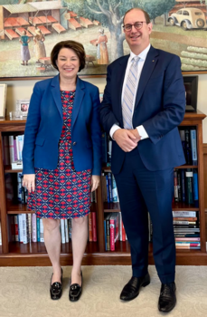 Klobuchar Meets with New Canadian Ambassador to the United States