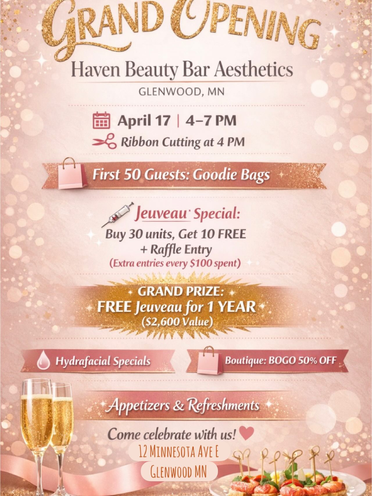 Live Remote at Haven Beauty Bar this Friday