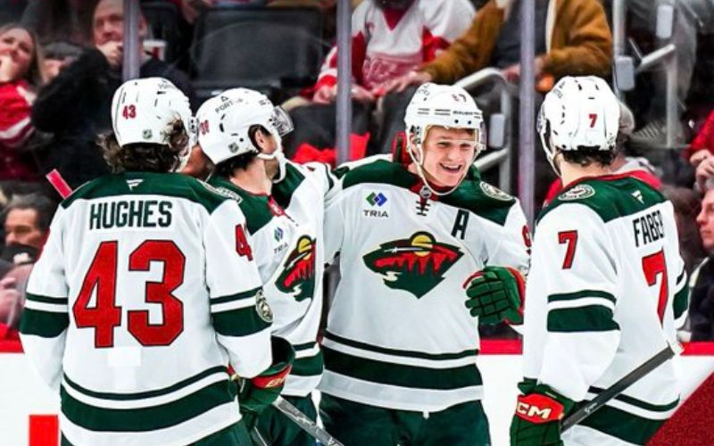 Kaprizov leads Wild to win
