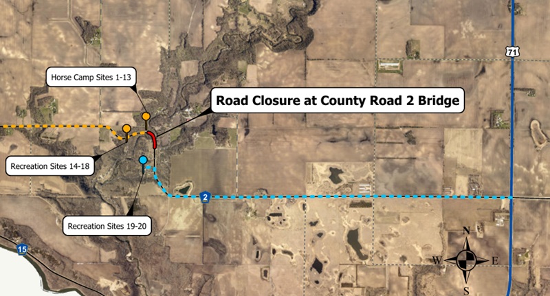 Renville County Bridge Closed Due to Safety Concerns
