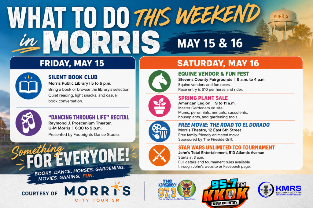 What to do this weekend in Morris
