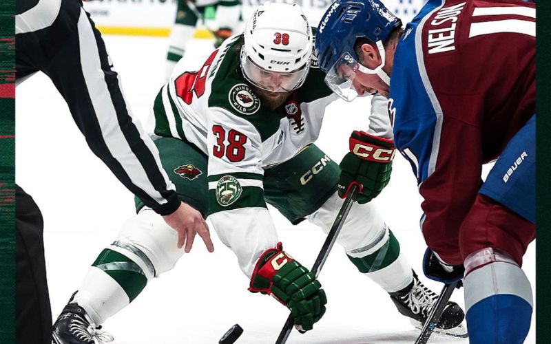 Wild can’t hold lead, go down 1-0 vs Avs