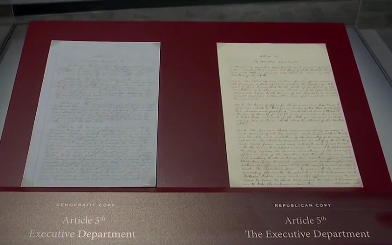 Minnesota’s Original Constitution(s) On Display